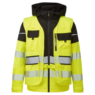 BX323YBRL Portwest Ultimate Modular Hi-Vis 3-in-1 Regenjacke