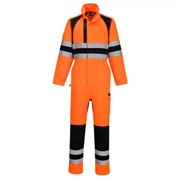 CD855OBRL Nachhaltiger Warnschutz-Overall mit Texpel Stain Eco Ausrüstung für maximale Sauberkeit und Sichtbar