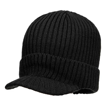 HA24BKR Beanie-Mütze mit Schirm
