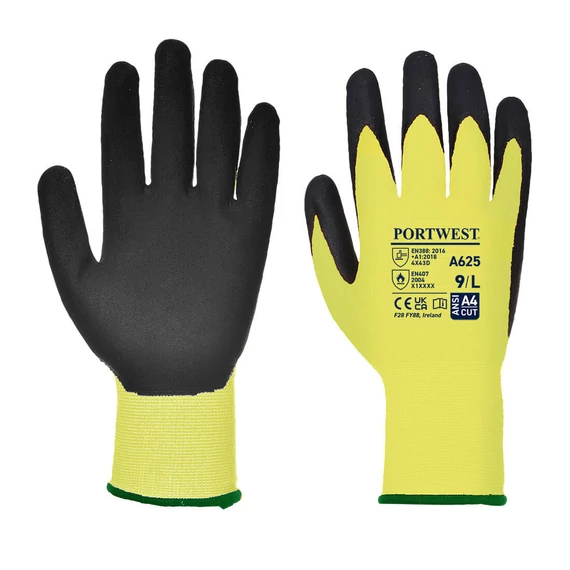 Portwest Schnittfeste Schutzhandschuhe, Cut D Multipack (12 Paar)