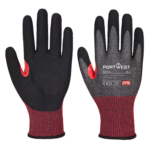 CS AHR13 NITRILSCHAUM-Schnittschutzhandschuh