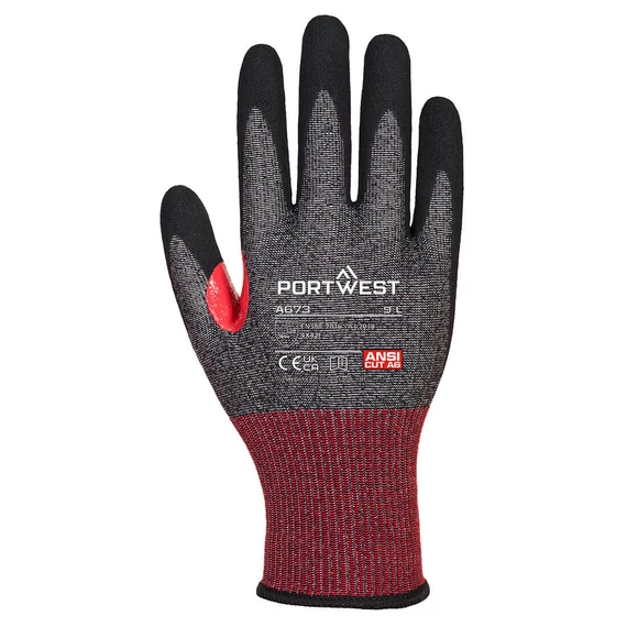 CS AHR13 NITRILSCHAUM-Schnittschutzhandschuh