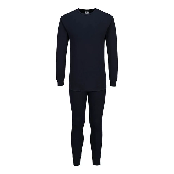 B127NVR4XL Langärmeliges Rundhals-Oberteil und Leggings als Unterwäsche-Set, die für optimale Isolierung und Wä