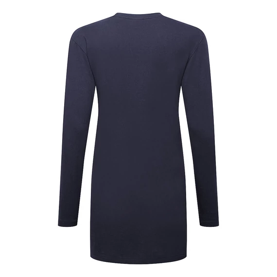 B194NVRL Damen Baumwoll T-Shirt in entspannter Passform langarm