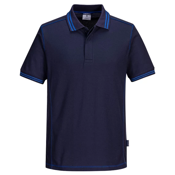 B218NRRXXXL Genoa Langarm Polo-Shirt