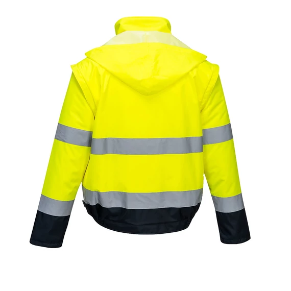 C464YNRL Leichte Warnschutz 2-in-1 Kontrast Pilotjacke Essential