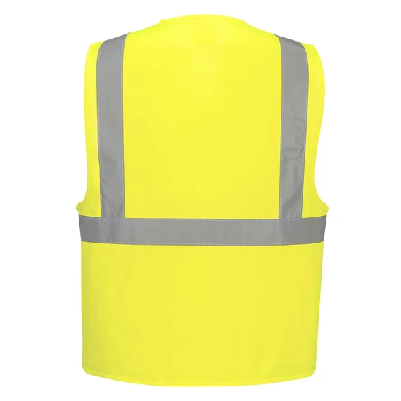 C472YERL/XL Warnschutz Weste mit Schulterreflexband