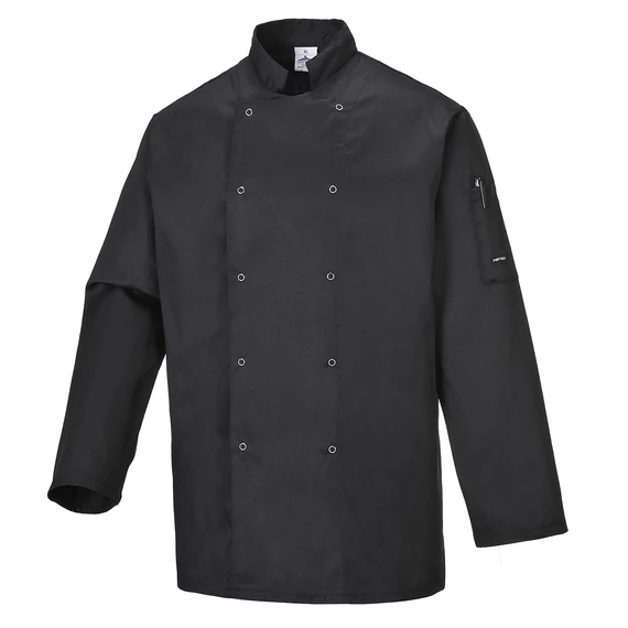 Chef's Suffolk Nietenjacke langarm