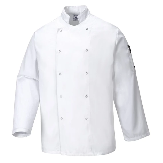 Chef's Suffolk Nietenjacke langarm