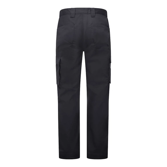 CD825BKR28 Arbeitshose aus strapazierfähigem Polyester/Baumwoll-Gewebe mit Dreifachnähten, seitlich elastischem