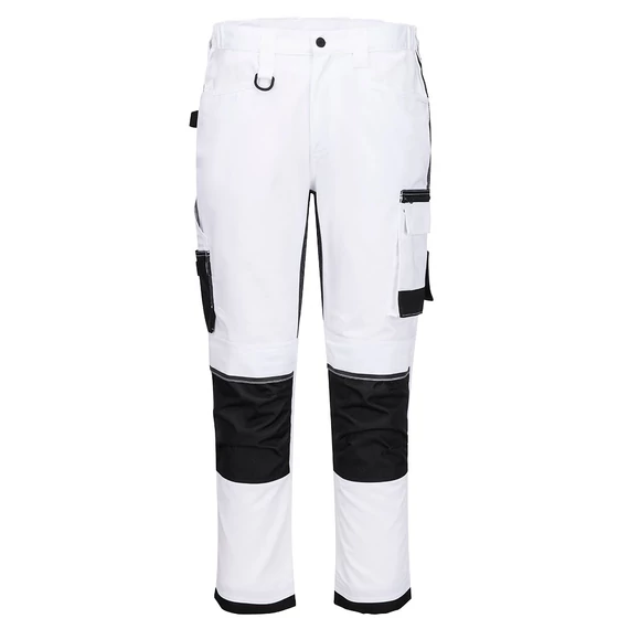 CD846WHR28 Mit strapazierfähigem Polyester-/Baumwollgewebe, Vier-Wege-Elastikeinsätzen und innovativen elastisc