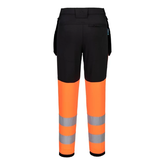 CD847OBR24 Portwest WX2 Eco Hi-Vis Class 1 Damen-Arbeitshose