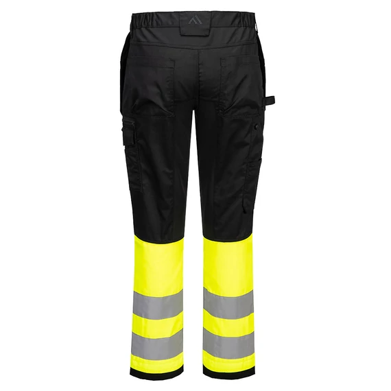 CD858YBR28 Portwest WX2 Eco Hi-Vis Klasse 1 Hose mit Swing-Pockets