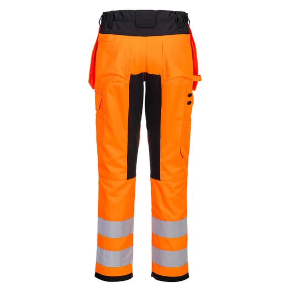 CD889OBR28 PW3 Warnschutz Stretch-Bundhose mit Holstertaschen