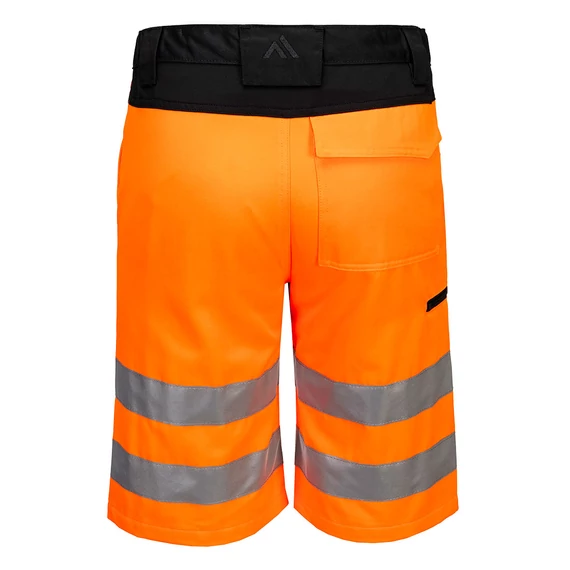 CD899OBR28 Hi-Vis Shorts aus strapazierfähigem Mischgewebe mit Texpel Stain-Resistant Beschichtung sowie Texpel