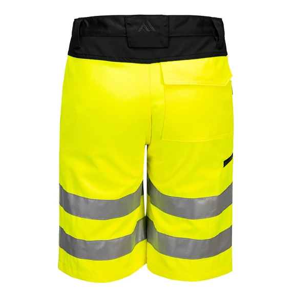 CD899YBR28 Hi-Vis Shorts aus strapazierfähigem Mischgewebe mit Texpel Stain-Resistant Beschichtung sowie Texpel