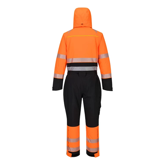 DX438OBR4XL Winter-Overall aus hochwertigem, atmungsaktivem und winddichtem Material mit mechanischen Stretcheig