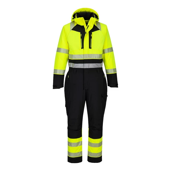 DX438YBR4XL Winter-Overall aus hochwertigem, atmungsaktivem und winddichtem Material mit mechanischen Stretcheig