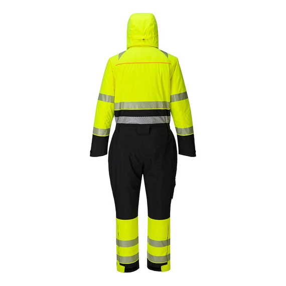 DX438YBR4XL Winter-Overall aus hochwertigem, atmungsaktivem und winddichtem Material mit mechanischen Stretcheig