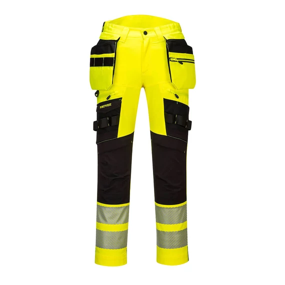 DX442YBR28 DX4 Warnschutzhose mit abnehmbaren Holstertaschen