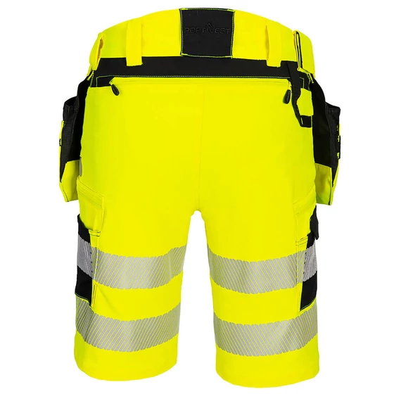 DX446YBR30 DX4 Warnschutz Shorts mit Holstertaschen