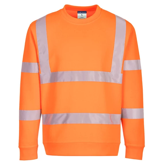 EC13ORRM Eco Warnschutz Sweatshirt