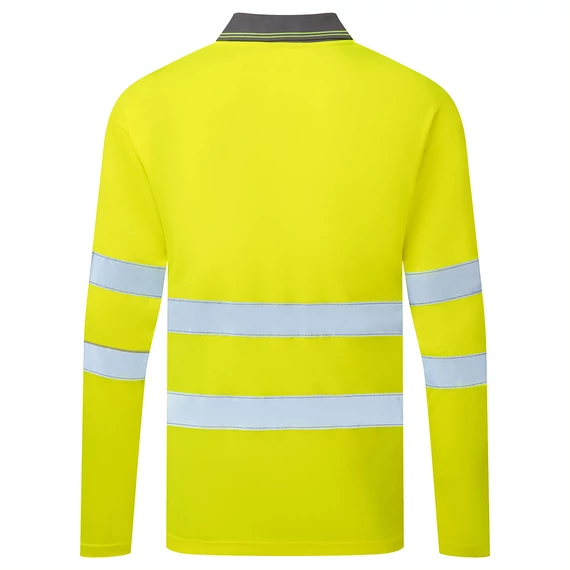 ES277YER4XL Portwest ES1 Essential Hi-Vis galléros póló
