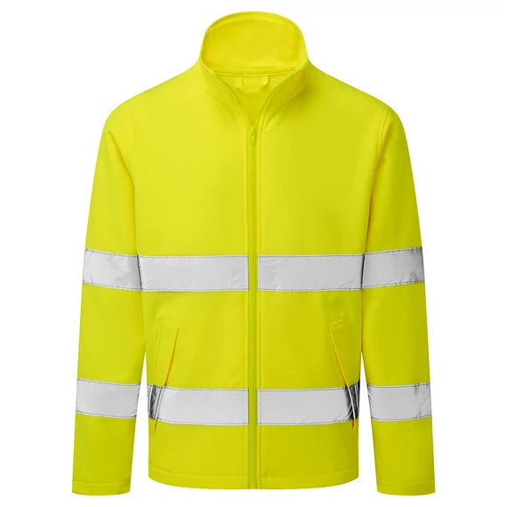 ES428YER4XL Portwest ES1 Essential Hi-Vis softshell dzseki (2L)