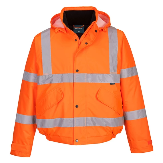ES463ORR4XL Portwest ES1 Essential Hi-Vis téli bomber dzseki