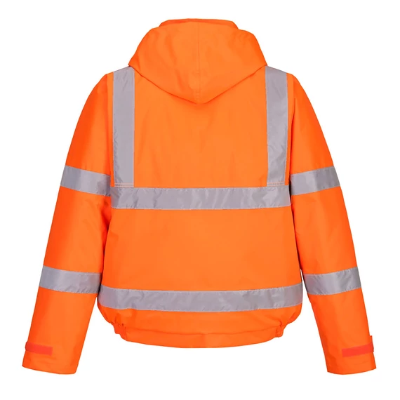 ES463ORR4XL Portwest ES1 Essential Hi-Vis téli bomber dzseki