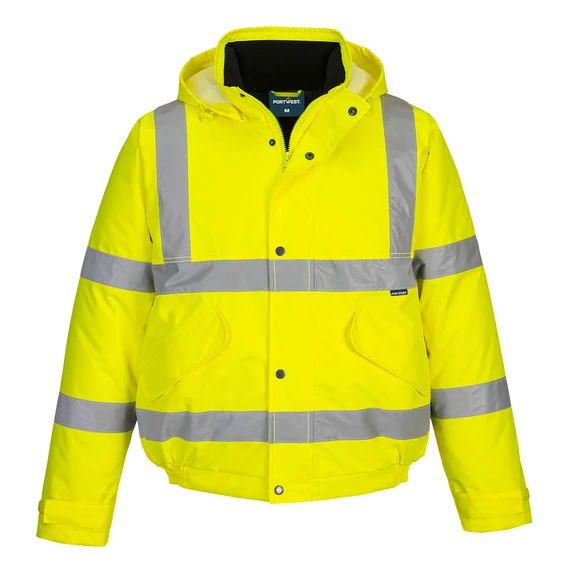 ES463YER4XL Portwest ES1 Essential Hi-Vis téli bomber dzseki