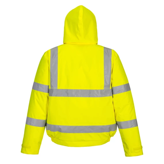 ES463YER4XL Portwest ES1 Essential Hi-Vis téli bomber dzseki