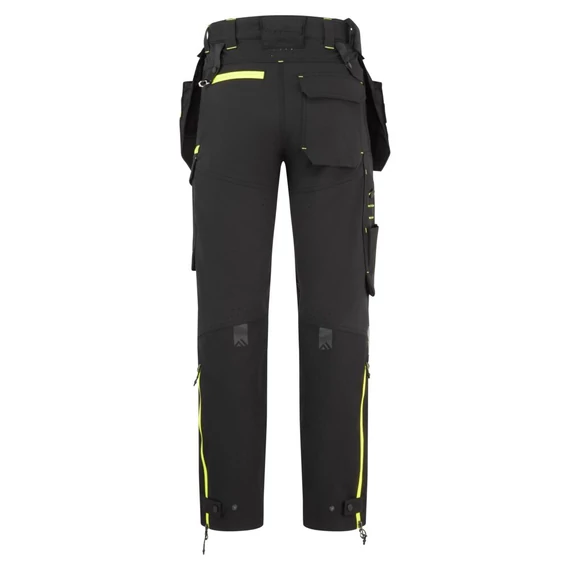 EV447BKR28 Hose aus 4-Wege-Stretch-Nylongewebe mit extrem wasserabweisendem, PFAS-freiem Texpel Splash Eco Fini