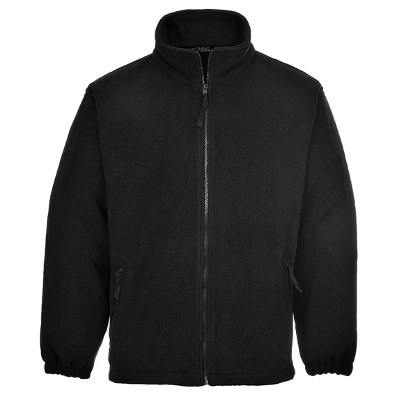 F205BKRXL Herren Aran Fleecejacke
