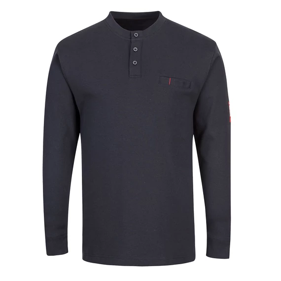 FR32NARL FR Antistatik Henley-Shirt