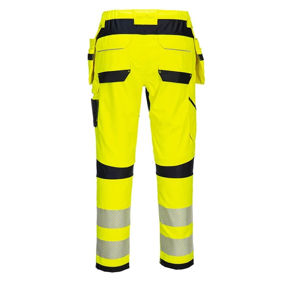 FR407YBR28 PW3 FR Modaflame Hi-Vis Arbeitshose mit Holstertaschen