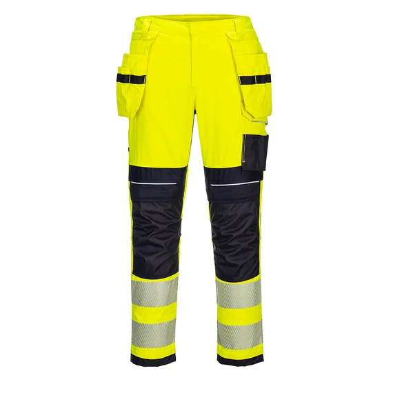 FR407YNR28 PW3 FR Modaflame Hi-Vis Arbeitshose mit Holstertaschen