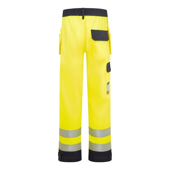 FR440YNRL Warnschutz-Flammschutzbundhose, die Schutz vor Strahlungs-, Konvektions- und Kontaktwärme bietet und