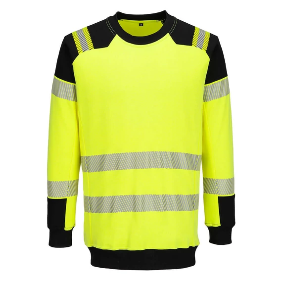 FR707YBRL Warnschutz-Flammschutz-Pullover, der Schutz vor Strahlungs-, Konvektions- und Kontaktwärme bietet. D