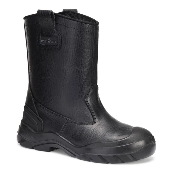 FT23BKR37 Portwest Steel Leather Rigger munkavédelmi csizma S3 CI