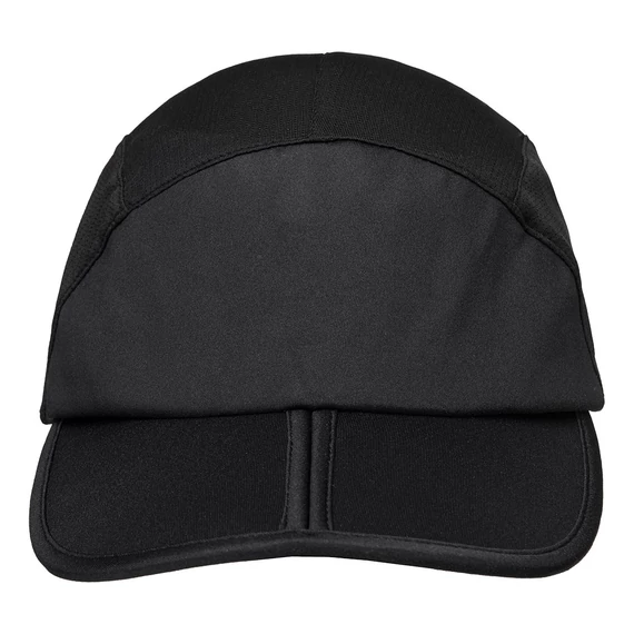 HA27BKR Diese 5-Panel-Kappe verfügt über einen speziellen Schirm, den Sie umklappen und in Ihrer Tasche vers