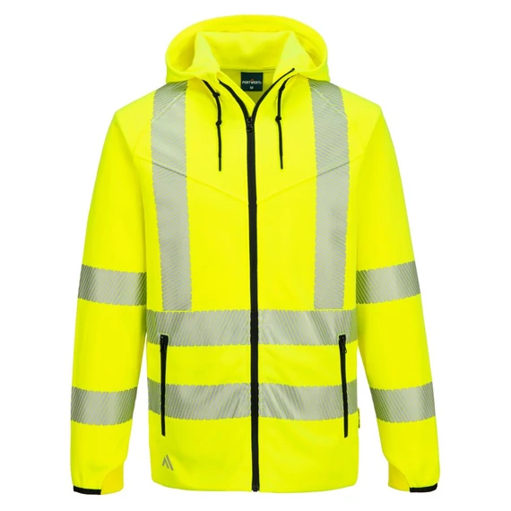 KX303YERXL Portwest KX3 Sport Hi-Vis Zip-Pullover