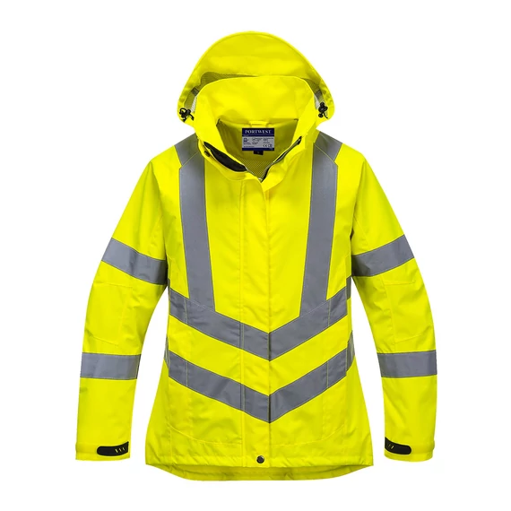 Atmungsaktive Warnschutzjacke für Damen