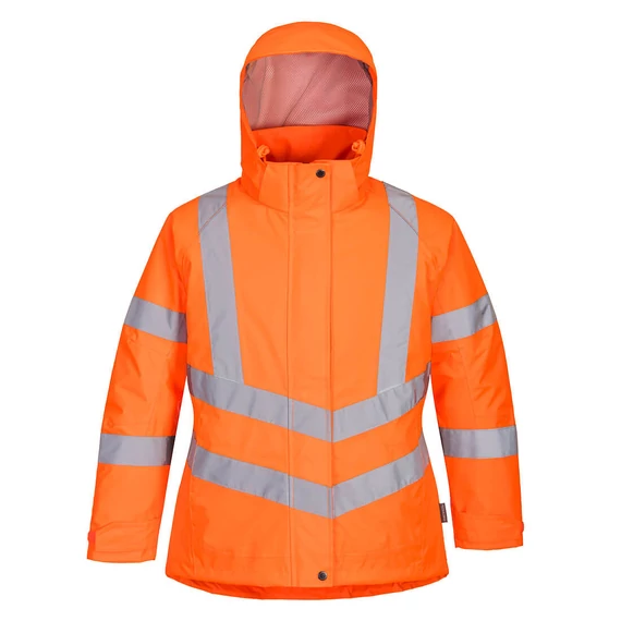 Damen Warnschutz Winterjacke