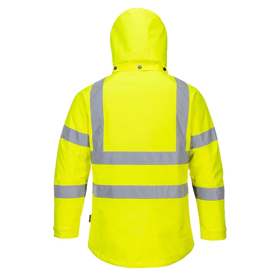 Damen Warnschutz Winterjacke