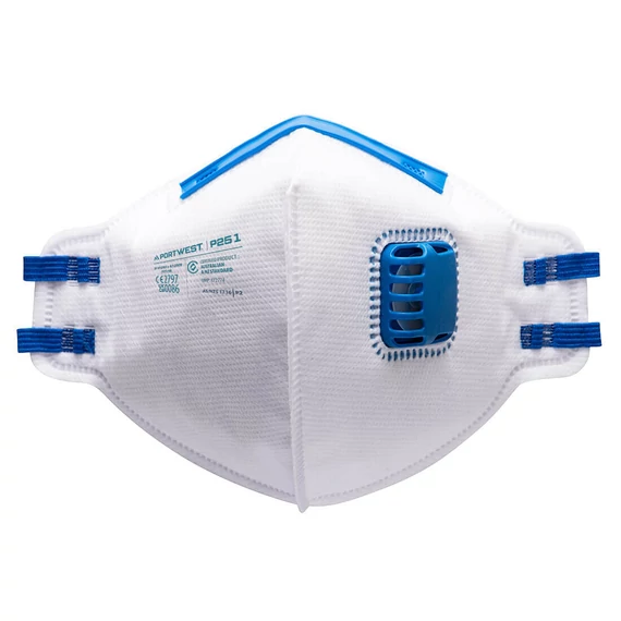 P251WHR FFP2 Faltbare Feinstaubmaske mit Ventil