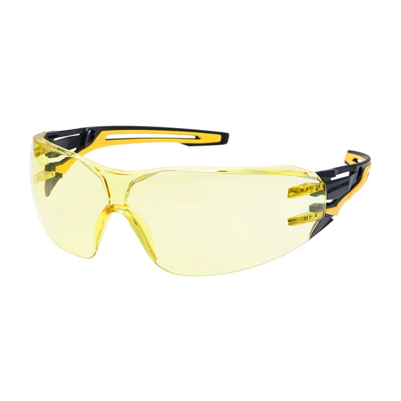 Portwest Anthrazit Wraparound-Schutzbrille