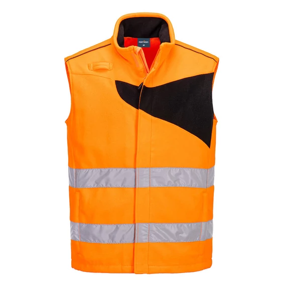PW2 Warnschutz Fleece Winterweste