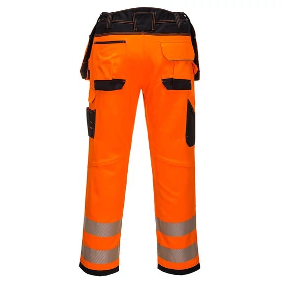 PW306OBR28 PW3 Warnschutz Stretch-Bundhose mit Holstertaschen