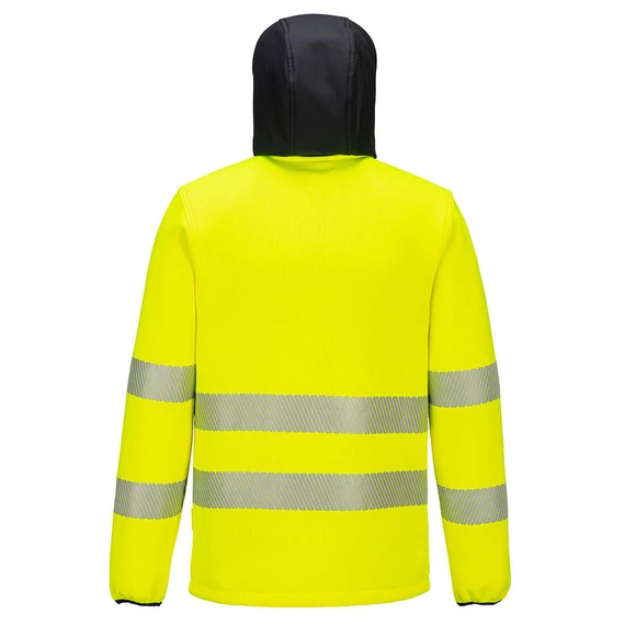 PW335YBR4XL Warnschutz Technical Fleecejacke